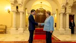 Nicușor Dan a primit-o la Cotroceni pe Angela Merkel, fostul cancelar al Germaniei. Mesajul președintelui despre o Europă „mai unită”
