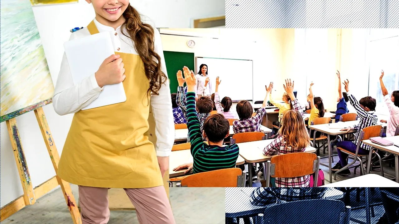 Elevii români, mediocri la gândire creativă. 60% din ei sunt la nivelul de bază, conform studiului PISA 2022. Fetele, superioare băieților