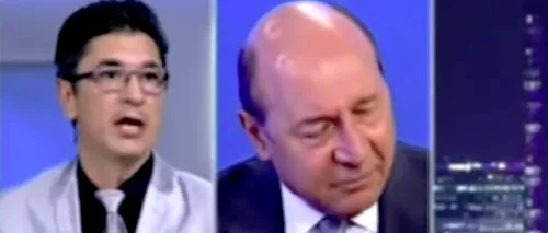 Schimb dur de replici între Traian Băsescu și Luis Lazarus: „Faci jocuri politice, derbedeule - VIDEO