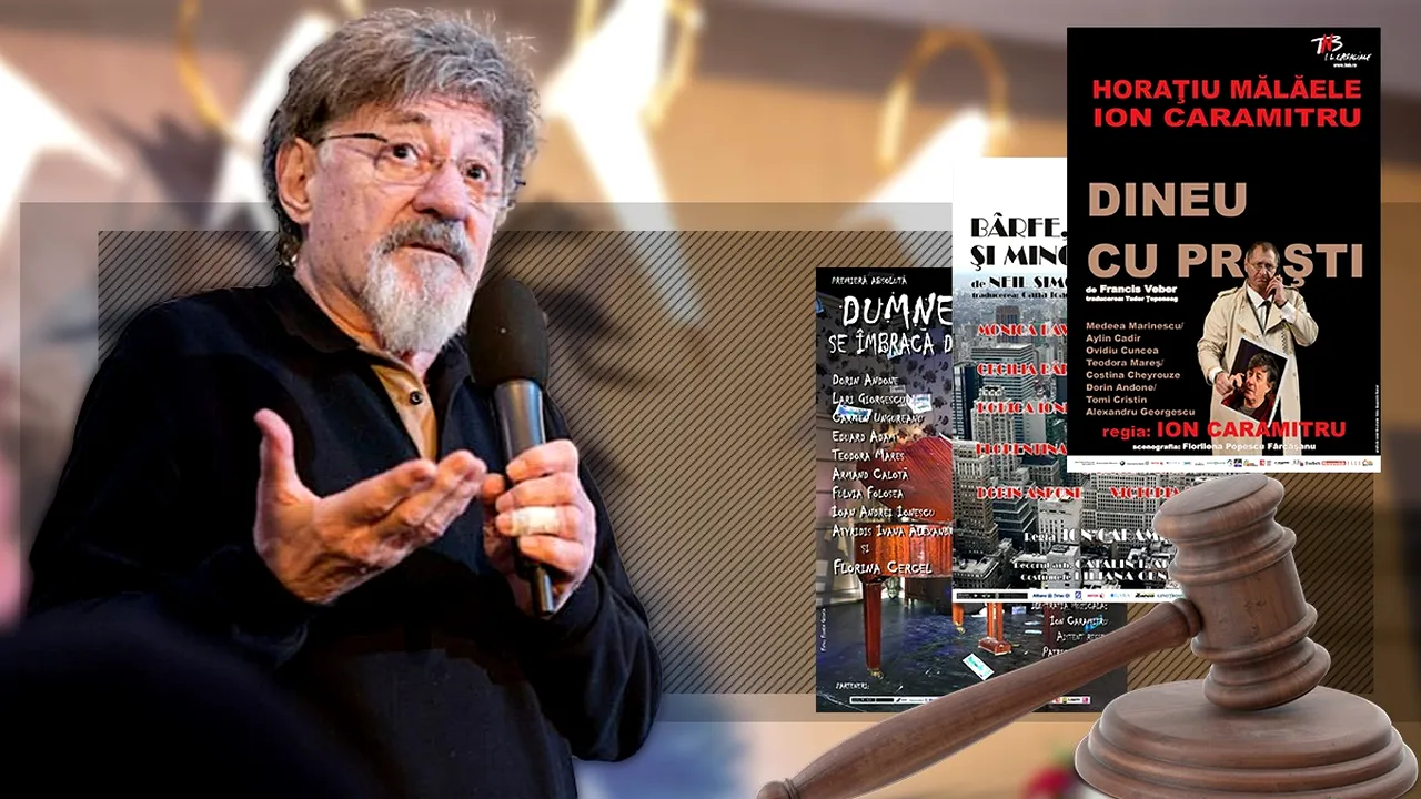 Decizie definitivă în cazul coloanei sonore din spectacolul ”Dineu cu proști”, după șase ani de judecată. Familia marelui actor și regizor Ion Caramitru, obligată de instanță să restituie drepturi de autor de aproape 20.000 de lei