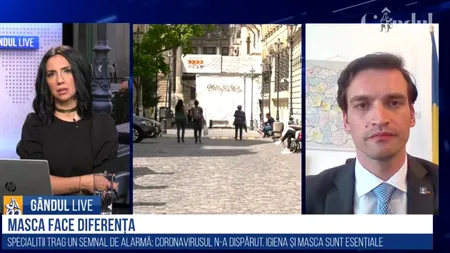 GÂNDUL LIVE. Andrei Baciu, secretar stat în Ministerul Sănătății. Să nu ne jucăm cu focul! / Apariția de microfocare poate să se întâmple foarte rapid, de la o zi la alta