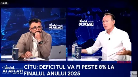 Florin Cîțu:”TVA-ul ar putea ajunge la 24%. Cred că România intră în recesiune”