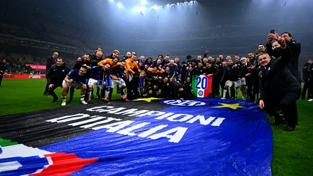 Inter Milano e CAMPIOANA Italiei! Au câștigat Derby della Madonnina și au sărbătorit în vestiar pe maneaua „Made in România”
