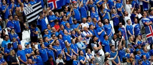 Doar 650 de islandezi NU au urmărit victoria cu Anglia