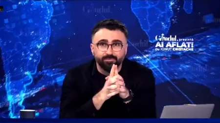 POLL „Ai aflat! cu Ionuț Cristache”: „Va reuși Nicușor Dan să facă ce a promis?”