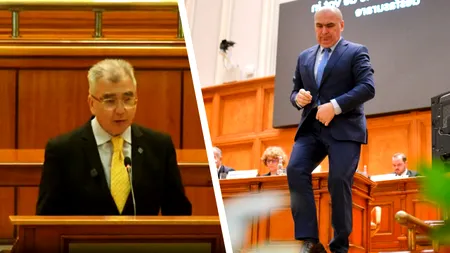 Moțiunea de cenzură inițiată de PSD și AUR împotriva Guvernului Bolojan a fost citită, în plenul Parlamentului, de Petrișor Peiu