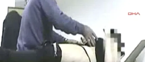 VIDEO Doctor italian, filmat cu camera ascunsă în timp ce încerca să agreseze o pacientă