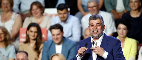 Marcel Ciolacu încheie CAMPANIA electorală cu echipa de candidați, la Complexul Romsilva / PSD intră în alegeri cu sloganul „VOTEAZĂ ROMÂNEȘTE”