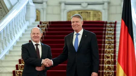 VIDEO FOTO | Cancelarul german Olaf Scholz a fost primit la Cotroceni de președintele Iohannis