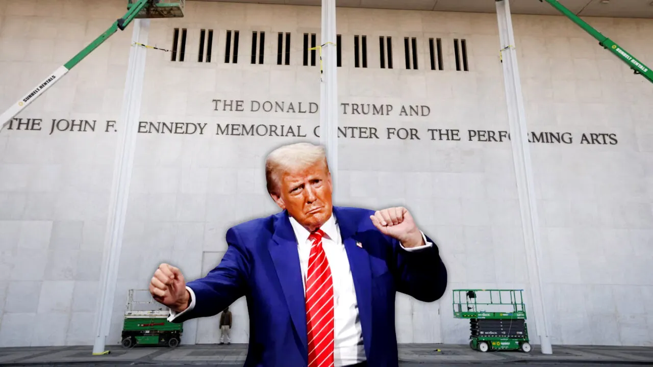 Consiliul a votat. Donald Trump își pune din nou numele pe Centrul Kennedy, în ciuda unei hotărâri judecătorești
