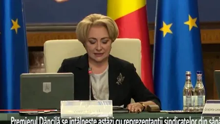Întâlnire decisivă între Dăncilă și reprezentanții sindicatelor din Sănătate