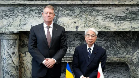 FOTO | Iohannis, întrevedere cu PREȘEDINȚII celor două Camere ale Dietei Naționale a Japoniei. Declaraţia de Instituire a Parteneriatului Strategic, oportunităţi de colaborare şi Ucraina, pe agenda discuţiilor