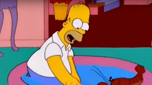 Cum ar arăta HOMER Simpson în viața reală. Imagini de coșmar, nerecomandate după miezul nopții