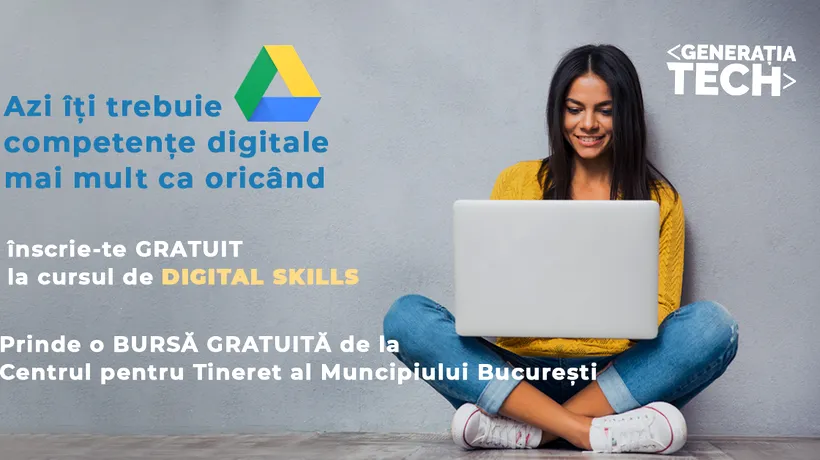 Digital Nation da startul inscrierilor la cursul de Digital Skills. Burse gratuite pentru bucuresteni, prin CTMB