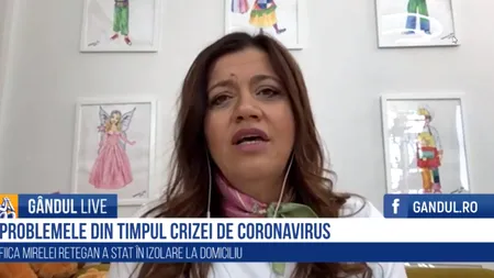 GÂNDUL LIVE: Cum a adus-o Mirela Retegan acasă pe fiica ei, plecată la studii în Marea Britenie: Instinctul meu de mama a fost atât de puternic, încât n-am așteptat să hotărască Statul ce e mai bine pentru copilul meu