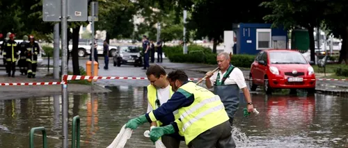 Dunărea a atins un nivel record la Budapesta.1.000 de persoane au fost evacuate