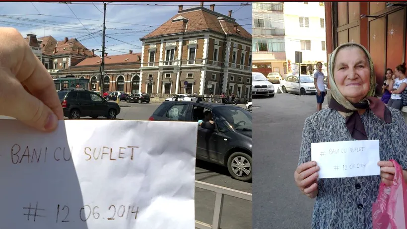 Un om din Cluj-Napoca face donații pentru nevoiași ascunzând plicuri cu bani prin oraș