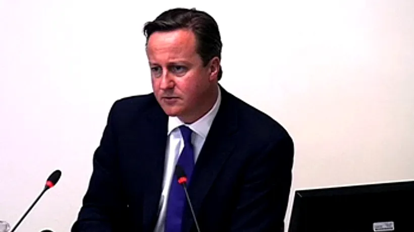 David Cameron, la audierea din scandalul Rupert Murdoch: Relațiile dintre presă și politicieni au devenit prea strânse