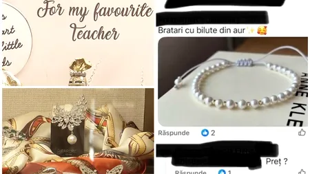 Discuții aprinse pe grupurile de părinți, legate de 1 martie, după ce o profesoară a primit de Mărțișor un lănțișor cu diamant de 8.000 de lei