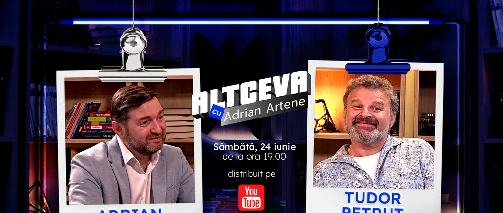 Actorul Tudor Petruț, cunoscut pentru rolul lui Șerban din Liceenii, este invitat la podcastul ALTCEVA cu Adrian Artene