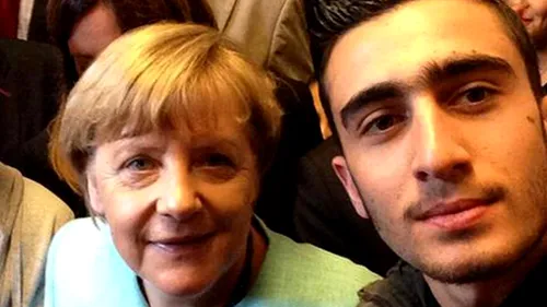 Motivul pentru care acest selfie cu Angela Merkel a devenit viral după atentatele de la Bruxelles
