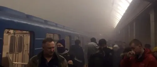O stație de metrou din Sankt Petersburg, din nou închisă după o amenințare cu bombă