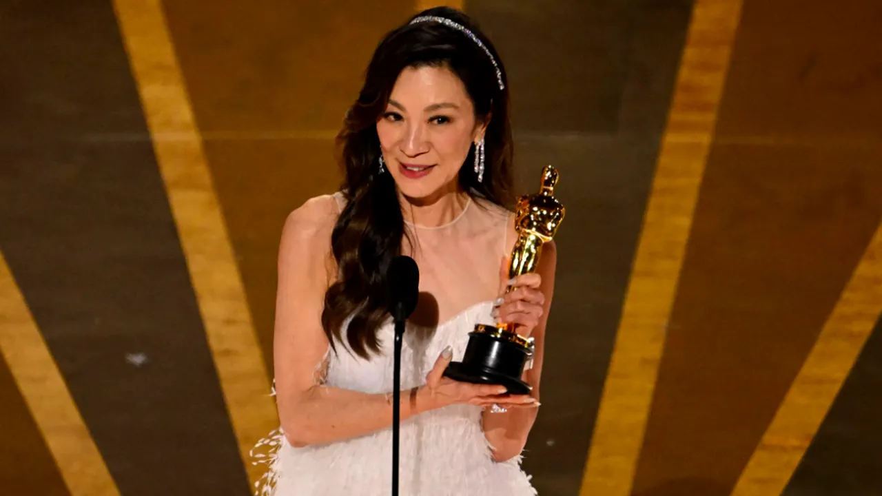 OSCAR 2023: Michelle Yeoh, desemnată cea mai bună actriță, iar Brendan Fraser câștigă trofeul pentru cel mai bun actor