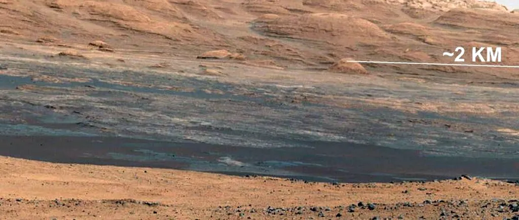 Curiosity a împușcat prima rocă de pe Marte