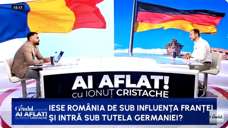 Alunecăm de sub TUTELA Franței sub cea a Germaniei. Ștefan Popescu: „Franța nu are capacitatea economică a Germaniei”