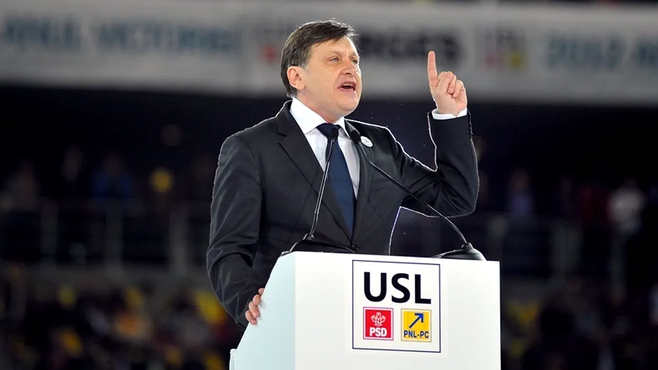 Gafa lui Crin Antonescu din ziua de Crăciun