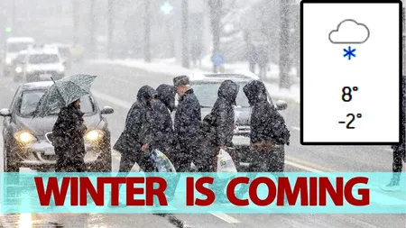 Meteorologii ACCUWEATHER anunță o iarnă grea și lungă. Pe ce dată vin ninsorile în București și în celelalte orașe din România