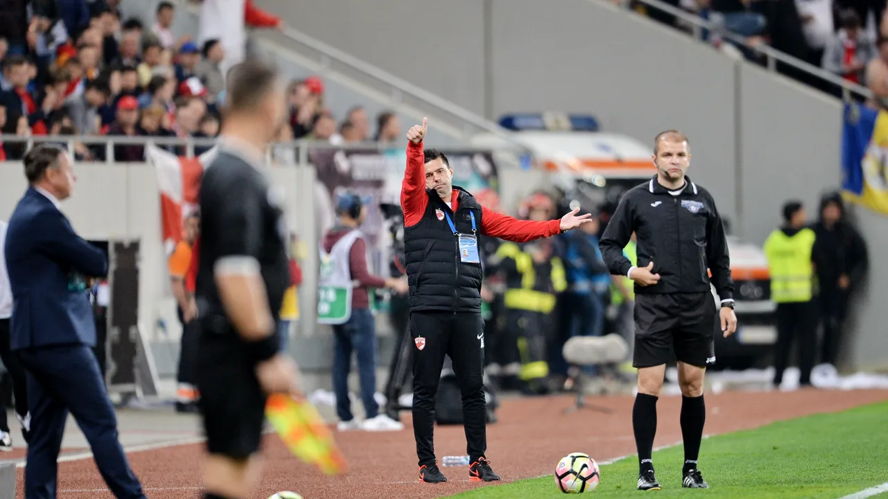 Cosmin Contra nu crede că Dinamo poate lua titlul. Explicațiile antrenorului din 