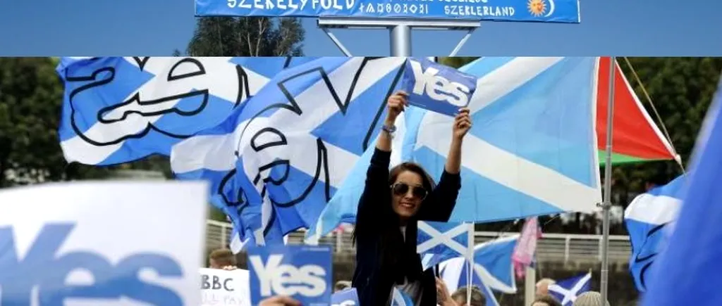 CINCI MOTIVE pentru care referendumul pentru independența Scoției NU schimbă situația Ținutului Secuiesc