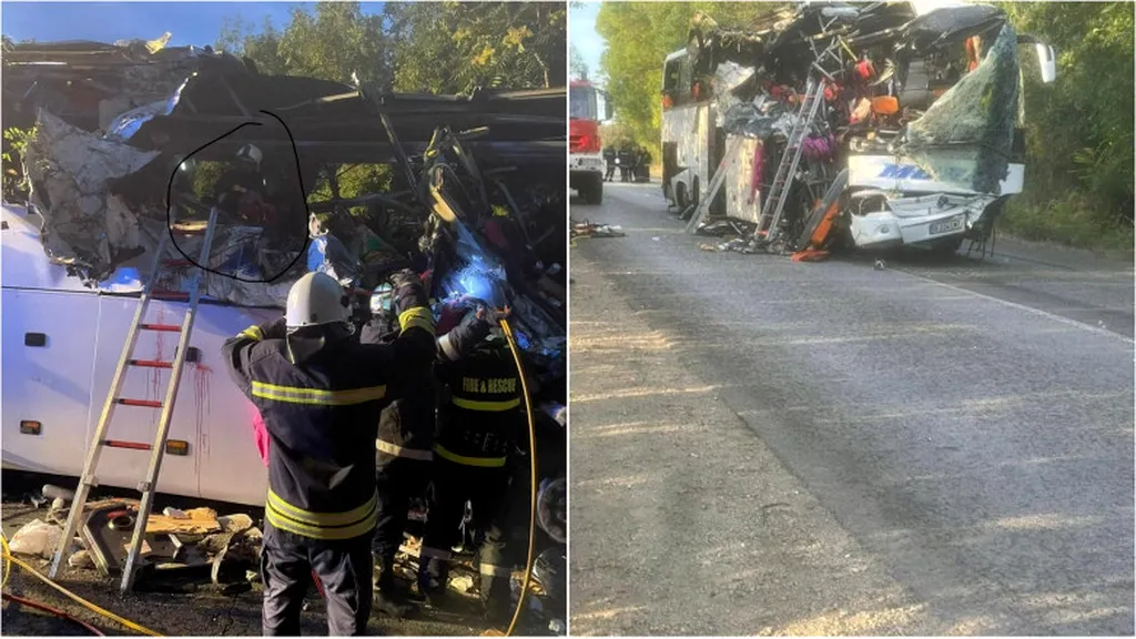 UPDATE | Trei români au murit în Bulgaria, într-un cumplit accident rutier, când veneau din Turcia într-un autocar. MAE: Zece turiști nevătămați au ajuns în țară (VIDEO)