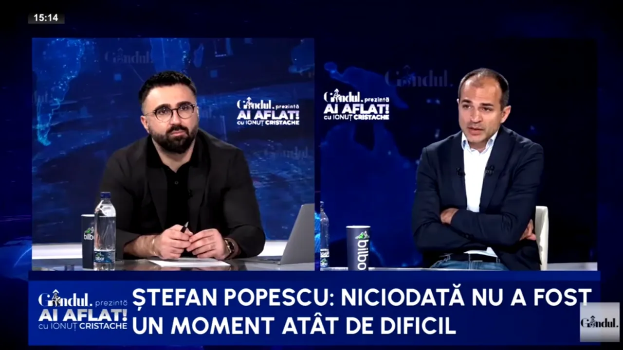 Analistul Ștefan Popescu: