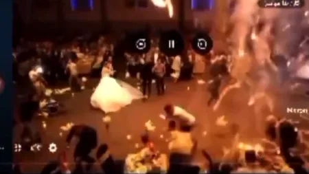 TRAGEDIE la o nuntă din Irak. 100 de morți și 150 de răniți după un incendiu izbucnit de la artificii / Se pare că mirele și mireasa au ars de vii