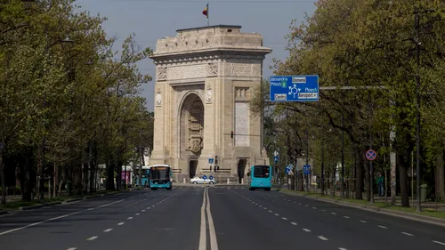 1 DECEMBRIE. Trafic rutier restricţionat, luni şi marţi, în Capitală pentru desfăşurarea repetiţiei şi a ceremoniei oficiale dedicate Zilei Naţionale a României