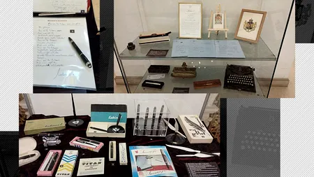 VIDEO. Petre Crăciun, omul care a unit scrisul cu istoria. POVESTEA stilorurilor celebre, printre care și cel al lui Marin Preda, la Muzeul Cotroceni