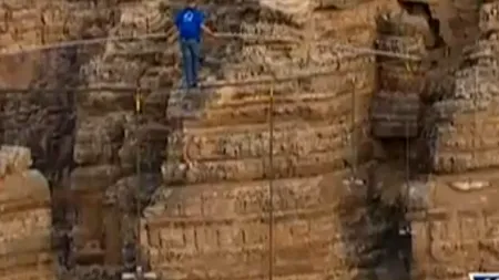 VIDEO - Primul om care a traversat Marele Canion din SUA pe sârmă