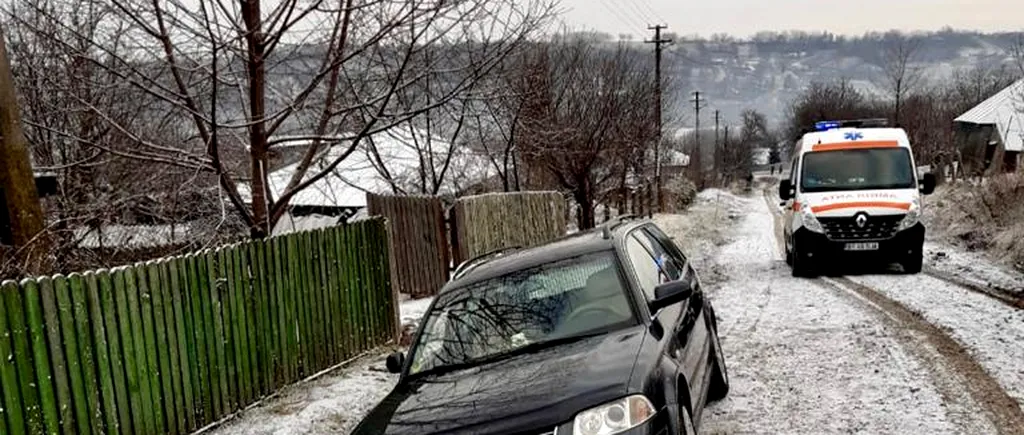 Sfârșit tragic. Un bărbat din Botoșani a murit strivit de propria mașină. Poliția a deschis o anchetă | FOTO