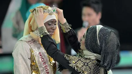 O nigeriancă a câștigat World Muslimah 2013. La ce probe au fost supuse concurentele