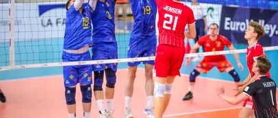 Victorie acasă cu Danemarca la VOLEI masculin! Meciul cu Portugalia, duminică la Brașov, decisiv pentru evitarea retrogradării în Silver League