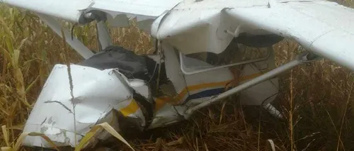 ALERTĂ. Un avion a aterizat forțat în județul Tulcea. Care este starea celor două persoane aflate la bord