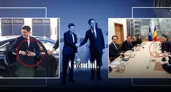 Nicușor Dan și-a luat celebrul carnețel și la întâlnirea cu secretarul general al NATO. Președintele e nedezlipit de “talismanul” său