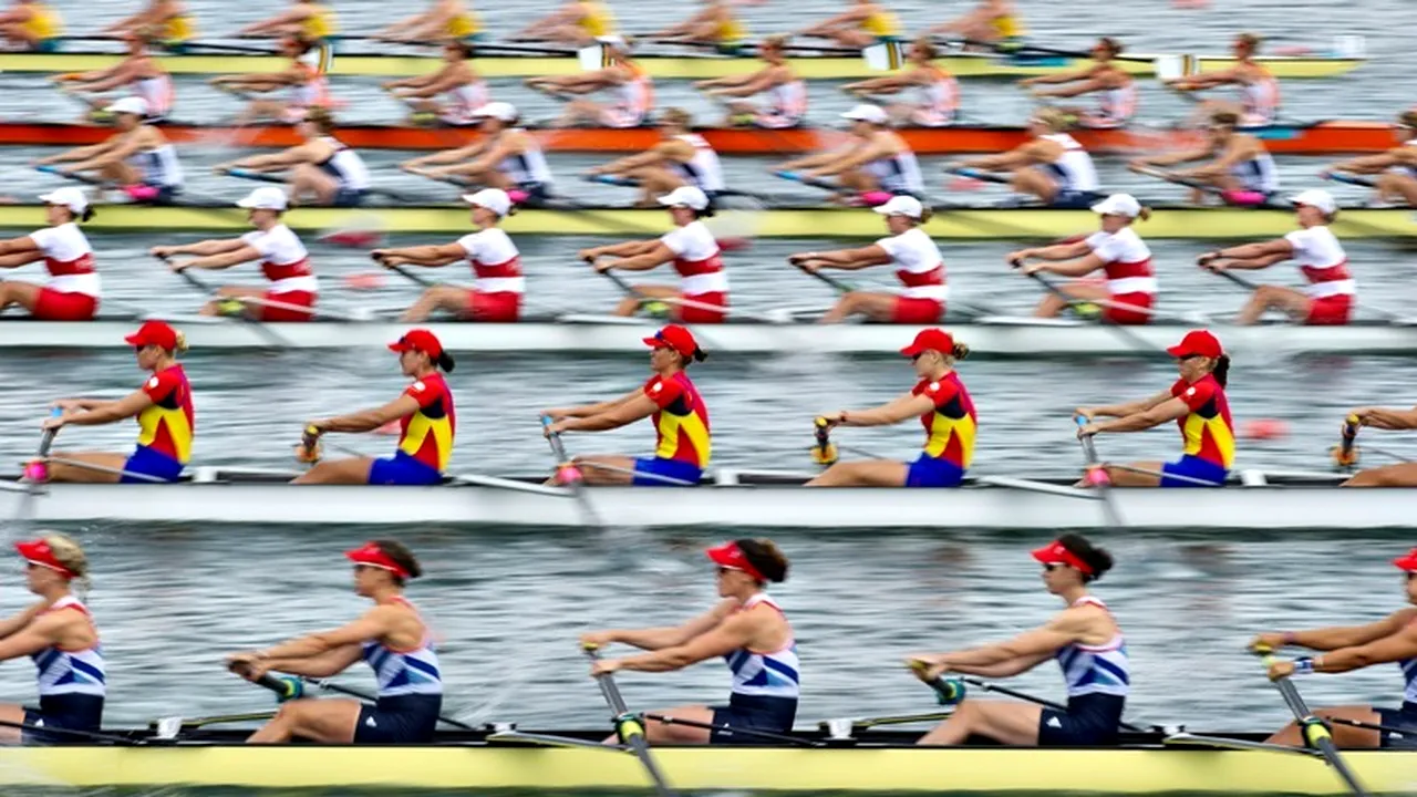 Medalie de AUR pentru echipajul feminin de 8+1 al României la CE de canotaj