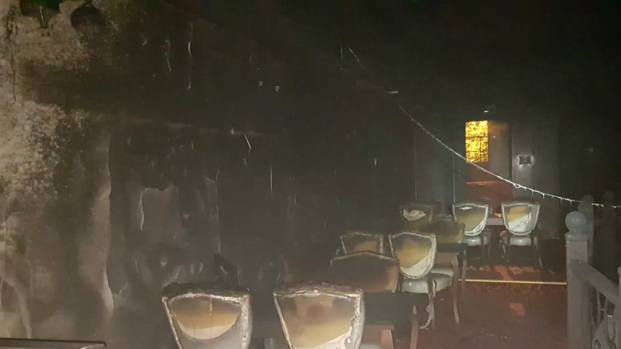 Incendiu puternic la un restaurant din complexul studențesc din Timișoara