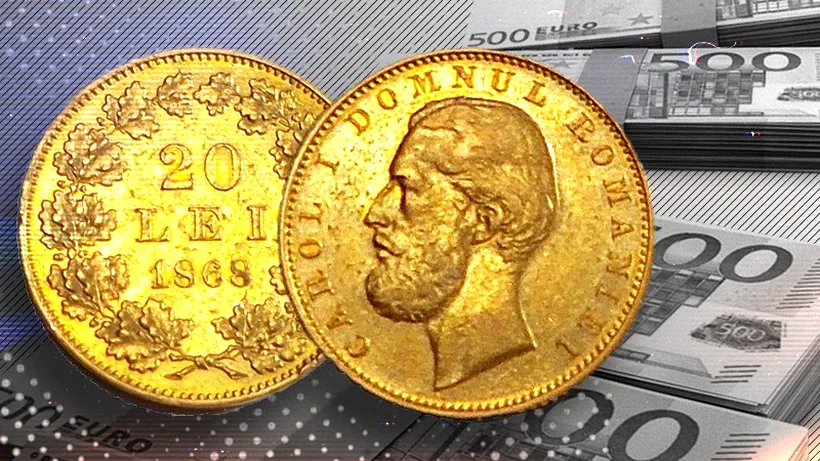 Cea mai scumpă monedă românească valorează 100.000 de euro. Cum arată polul lui Carol I, din 1868