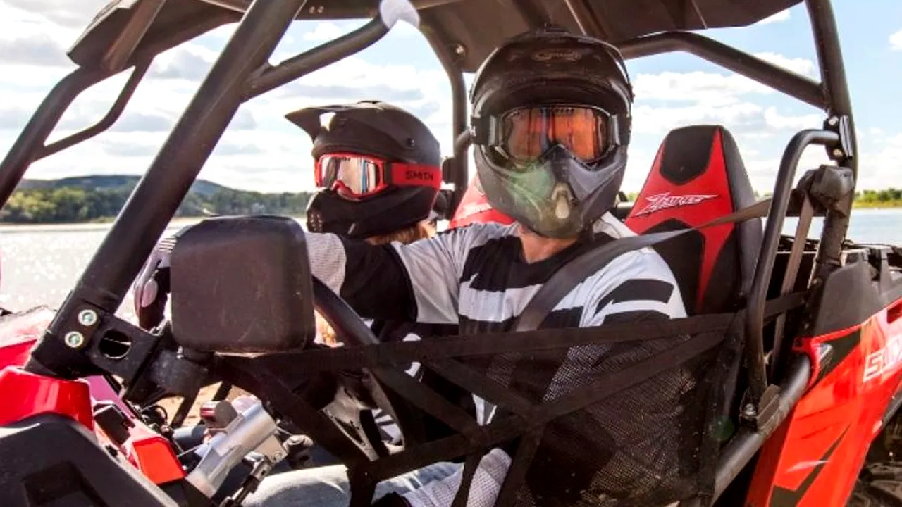 Alegerea căștii ATV potrivite poate face diferența în cazul unui accident pe traseu