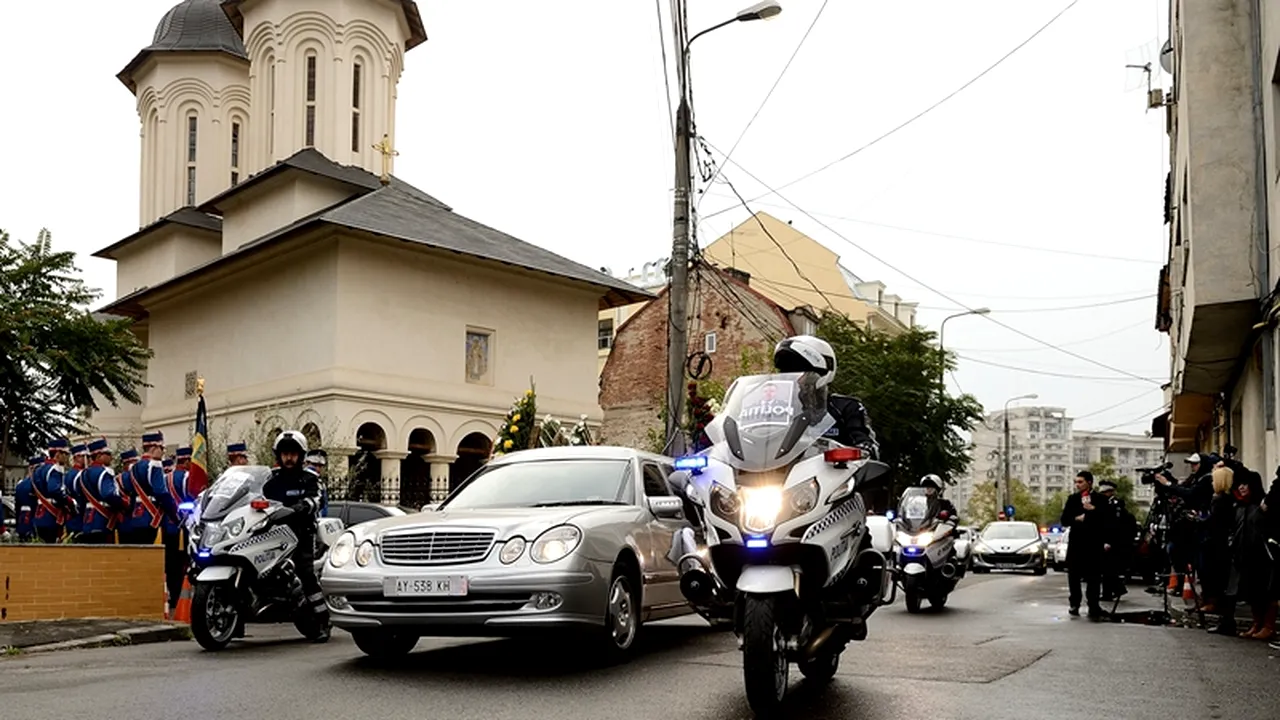Polițistul Bogdan Gigină, înmormântat cu onoruri militare