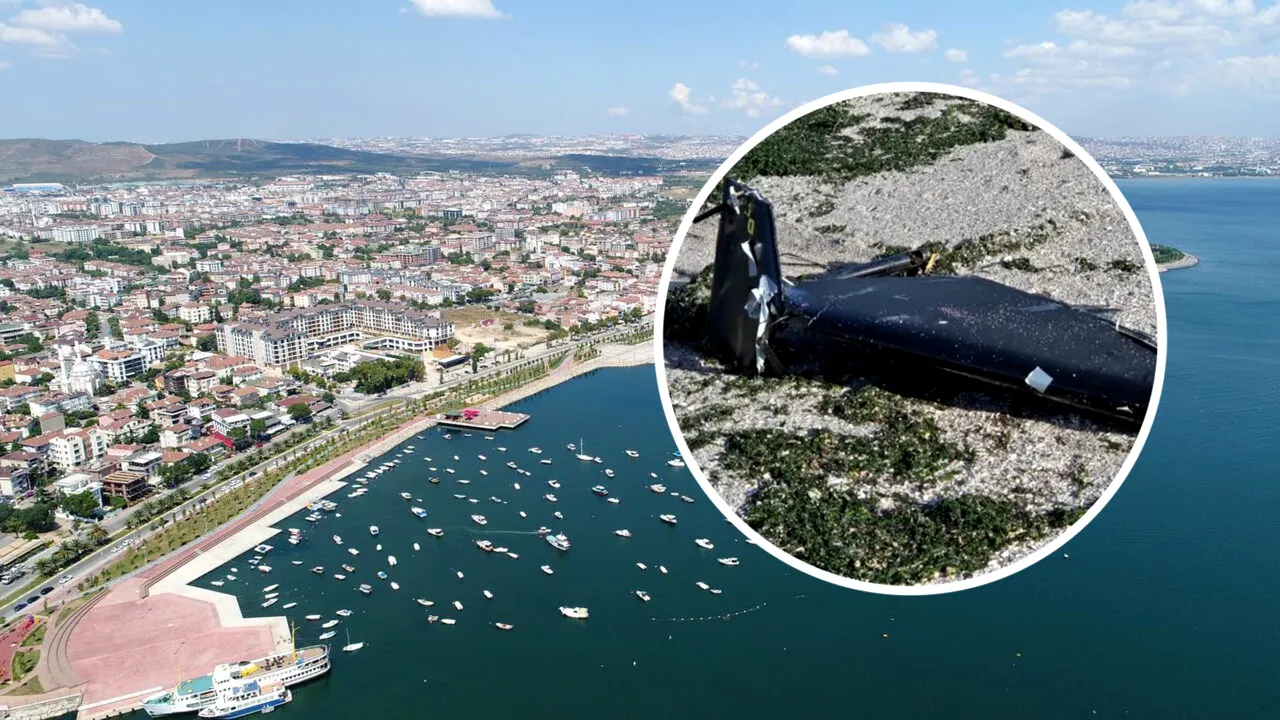 Mai multe bucăţi de dronă au fost descoperite pe plaja din Tuzla, în această după-amiază